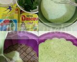 Foto langkah ke 4 dari resep Puding Daun Kelor Lapis Coklat.