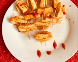 A picture of step 6 of Paneer Buterfly.
