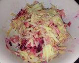 A picture of step 1 of Potato n Cabbage Fritters #potatocontest.