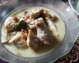 Foto langkah ke 4 dari resep Opor ayam dan tahu sederhana.