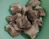 A picture of step 9 of Shark's fin melon soup.