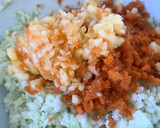Foto del paso 4 de la receta: Volovanes rellenos de ensalada de col con gamba