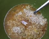 Foto langkah ke 2 dari resep Puding Pisang oats kukus(Kreasi oatmeal untuk diet).