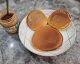 Hình bước làm 3 của món Bánh Rán Đôremon từ bột pha sẵn