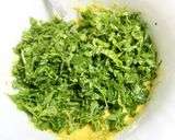 A picture of step 3 of Methi Na Gota.