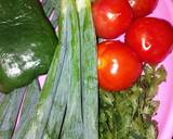 Spring onion potatoes #vegetablecontest recipe step 1 photo