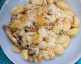 Foto del paso 4 de la receta: Ñoquis de papa con salsa y alitas de pollo