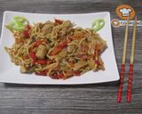 Kínai wokos 🍳 csirkemell 🍗 zöldségekkel 🥦🌶️ recept fázis 10 fotója