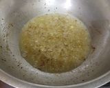 A picture of step 5 of Aalu palak.