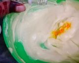 A picture of step 7 of Marbel cake 🎂🎂.