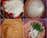 A picture of step 1 of Tomato Rava Dosa.