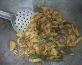A picture of step 4 of Sweet and sour  Tomatoes and onion sabzi.