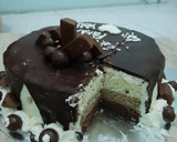 Foto langkah ke 12 dari resep Bolu Tiramisu Kukus (Birthday Cake).