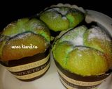 Foto langkah ke 5 dari resep Chiffon cupcake pandan.