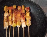 Foto langkah ke 4 dari resep Sate tahu & tempe.