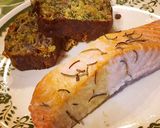 Foto del paso 7 de la receta: Salmón rosado con budín de verduras
