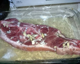 Foto del paso 1 de la receta: Pierna cerdo y batata a la parrilla