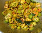 A picture of step 2 of Spiny gourd sabji.