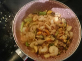 Pasta con frutos del mar