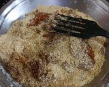 A picture of step 3 of Churmaa Ladoo.