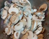 A picture of step 2 of Mushroom Sauce.
