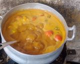 Une image de l'étape 18 de Sauce graines avec pâte de bœuf 😋 et poisson fumé mérou 🩷.