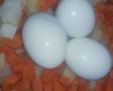 Foto del paso 2 de la receta: Ensalada de papas con pollo guisado
