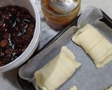Foto del passaggio 7 della ricetta Saccottini cuor di mele con uvetta e mirtilli