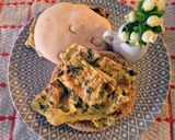 Foto del paso 1 de la receta: Sencilla tortilla de pollo y huevo!!!