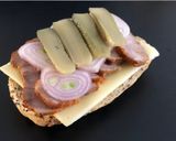 A picture of step 4 of Slowly Roasted Pork Steak Sandwich.
