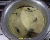 A picture of step 11 of Swaminarayan Kadhi Khichdi (Satvik Khichdi).