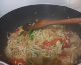 Foto langkah ke 4 dari resep Tumis touge Jamur kancing.