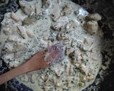 Foto del paso 3 de la receta: Fideos con pollo y crema