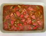 Foto del paso 6 de la receta: Chorizos con vegetales al horno