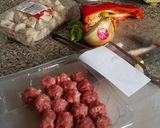 Foto del paso 1 de la receta: Carne en Salsa