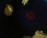 A picture of step 2 of Moong ladoo.