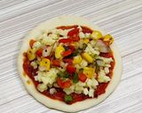 A picture of step 3 of Pizza Bomb.