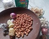 Foto langkah ke 1 dari resep Sate kulit ayam & tahu ala anak kos.