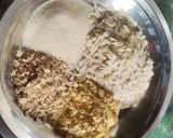 A picture of step 1 of Healthy Poha Oats Chilla.