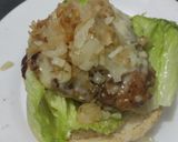 Foto del paso 6 de la receta: Hamburguesa🧀hawaiana🥯🍍🍔