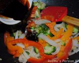 A picture of step 9 of Chinese Beef Chow Mein.