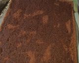 A picture of step 6 of Black forest cake.