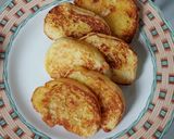 Foto langkah ke 4 dari resep Garlic Bread Teflon Mudah.