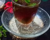 A picture of step 5 of Hibiscus Honey Lemon Tea.