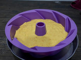 Budín de mandarina esponjoso