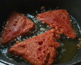 A picture of step 4 of Bread bhaji.