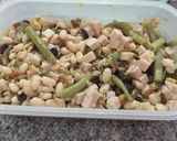 Foto del paso 2 de la receta: Ensalada de judías blancas y verdes con arroz