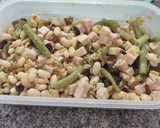 Foto del paso 2 de la receta: Ensalada de judías blancas y verdes con arroz