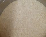 A picture of step 1 of Proso Millet Cone Dosa. (Topi Dosa).