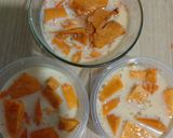 Foto langkah ke 3 dari resep Pumpkin Thai Dessert dengan Susu.